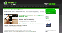 Desktop Screenshot of depannage-pc-angers.fr